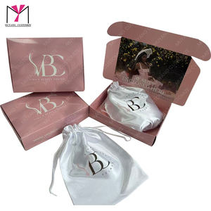 2026 new product Customized Logo Wig <b>Gift</b> Paper <b>Box</b> with stain bag - Product Image 6