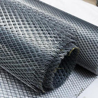 Maille métallique expansée en acier inoxydable à surface brillante pour filtre à air et filtre de hotte, maille métallique personnalisée
