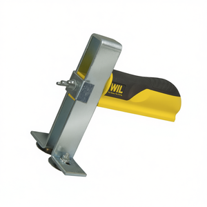 Jauge de découpe de dalles avec cadre métallique et poignée jaune pour une découpe précise des carreaux - Product Image 2