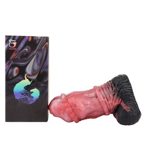 Masturbador Masculino de Silicona Suave con Forma de Pene de Animal de Fantasía (Perro/Caballo/Tigre), Vagina de Bolsillo, Juguete Sexual para Adultos, Venta al Por Mayor - Product Image 4