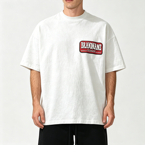 <span class=keywords><strong>T</strong></span>-shirt Homme Imprimé Double Face Hip Hop Multi-Portraits Graphiques Coupe Oversize Coton Col Rond Streetwear Décontracté - Product Image 3