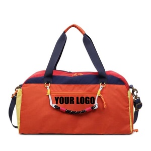Travel Tote with Dry-Wet Separation Yoga Bag and Business/Travel Luggage Bag 2026 Womens & <b>Mens</b> Stylish Contrast-Color Polyester - Product Image 1
