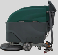 Aspirateur-balayeuse EVERLIFT FC60/FC75/FC80 à pousser à la main, double bac, laveur de sol pour sols en carrelage/bois/peinture