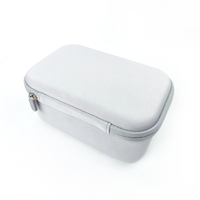 Étui de rangement double couche classique et simple en EVA avec fermeture éclair pour sèche-cheveux et outils chauffants de voyage