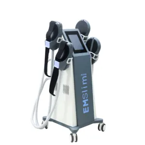 Ems Body 4 RF Handles 2800W Teslasculpting Pérdida de peso Adelgazante EMS Estimulador muscular Escultura