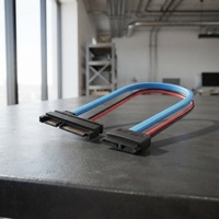 Câble adaptateur SATA Slimline 30CM, convertisseur Serial ATA 22 broches vers 13 broches, connecteur mâle 7+15 vers femelle 7+6