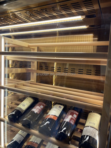 High Quality Oem Wine Cooler Cabinet Customized Glass Champagne Display Single-temperature Cellar <b>Bar</b> Features Easy Wd120 - Product Image 6