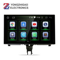 YZG Radio Multimedia con Pantalla de Navegación de 9 Pulgadas, Reproductor de DVD, Android 12, Carplay, Retráctil, 8 Núcleos, para Audi A6 A7 C5 C6 2012-2019