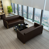 Canapé moderne modulaire personnalisable à une place, minimaliste, en cuir PU, de haute qualité, pour bureau, salon, appartement, salle à manger, maison, école