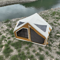 Tente de glamping gonflable de 6,6 m² pour événements en plein air, festivals, fêtes, imperméable, quatre saisons, abri en dôme d'air Oxford
