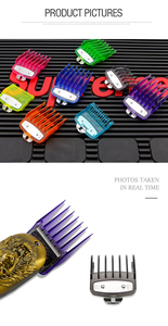 2 Peines Guía Profesionales de Plástico ABS para Salón con Tamaños de 1.5mm/4.5mm para Cortapelos con Cable - Product Image 6