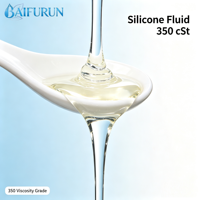 Huile de silicone en gros 350cSt, fluide de silicone liquide transparent pour la fabrication cosmétique quotidienne