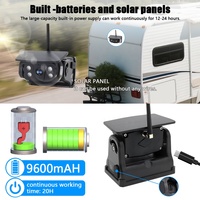 Sistema de Cámara Inalámbrica para Camiones, Monitor de 7 Pulgadas, Kit de Visión Trasera para Vehículos, Pantalla LCD, Asistencia de Marcha Atrás, DVR de Seguridad Solar