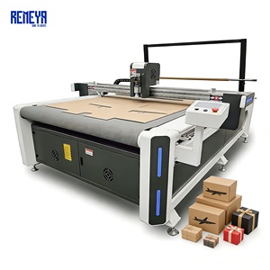 เครื่องตัดใบมีดสั่นสะเทือนอุตสาหกรรม REMEYA สำหรับกระดาษลูกฟูกที่มีหลายประเภทของร่องและหลายขนาดความหนา - Product Image 1