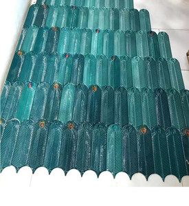 Piastrella in Ceramica con Motivo a Piuma di Pavone 90x300 Design Minimalista Moderno per Cucina e Bar - Product Image 4