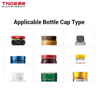 TNDE Machine de capsulage à vis semi-automatique pour bocaux en verre Machine à sceller les bouteilles en verre