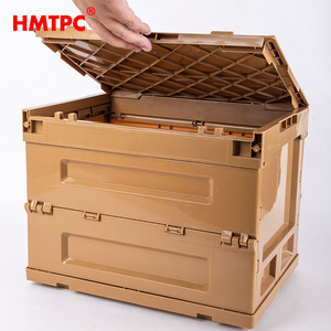 กล่องเก็บของพลาสติก Hmtpc ขนาด 36x26x28 ซม. พับได้ ใช้กลางแจ้ง - Product Image 2