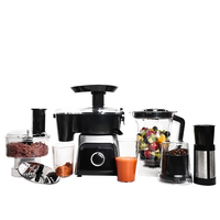 Penjualan Panas Mesin Pengolah Makanan Komersial Listrik 1.5L 450W Penggiling Pemotong Blender Susu Kedelai Pisau Baja Tahan Karat Untuk Penggunaan Rumah Tangga