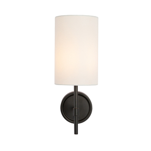 long size iron brushed nickel wall lamp with drum lampshade for hotel home Residential - Product Image 6