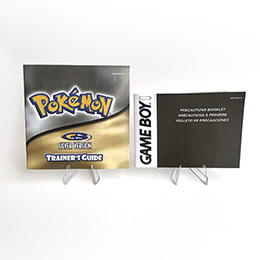 Manuale USA NOE FRA ESP <span class=keywords><strong>ITA</strong></span> POKE Crystal GOLD argento blu rosso giallo per Gbc - Product Image 4