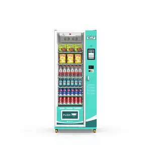 Vente en gros de produits combinés pour boissons et snacks Distributeur automatique de billets tactile numérique