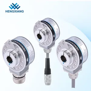 5/6/8mm Blind Hole 5-11 Bits Absolute Position Rotary Encoder 3000rpm Motor Speed KJ50