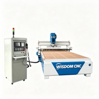 Machine de découpe, rainurage et gravure CNC à changement d'outil automatique pour panneaux composites en aluminium (ACP, ACM) pour la décoration de murs rideaux
