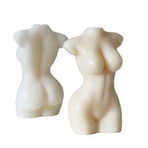 Bougies en forme de corps de femme nue E136 <span class=keywords><strong>Sculpture</strong></span> d'art Statue de torse de femme Aromathérapie Décoration Cadeau Bougie parfumée Nordic INS - Product Image 4