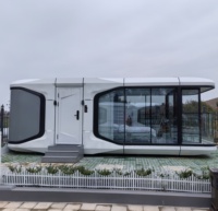 Cápsula Espacial para Acampar en Parques, Alojamiento en Hoteles, Diseño Moderno, Prefabricada, Desmontable, Diseño Móvil Inteligente