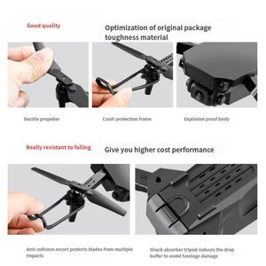 E58pro trẻ em người mới bắt đầu bay không người lái dễ dàng một chìa khóa cất cánh trở lại trực tiếp wifi FPV an toàn có thể gập lại thiết kế chế độ không đầu cử chỉ điều khiển từ xa - Product Image 3