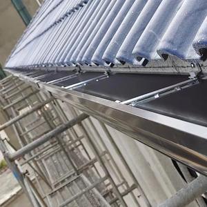 5 "& 6" k-tarzı alüminyum galvanizli yağmur gizli oluk askıları inşaat için Metal parantez - Product Image 3