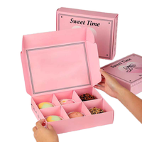 Boîte à biscuits personnalisée avec logo, papier alimentaire, emballage écologique pour boulangerie, personnalisation de cadeaux de mariage, boîtes à desserts