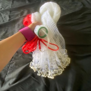 Offre Spéciale filet en fonte jeté à la main de style japonais en acier galvanisé fond en nylon pour crabes crevettes Type Double noeud pour la pêche en <span class=keywords><strong>mer</strong></span> - Product Image 6