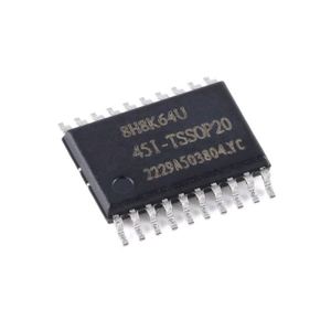 Microcontrolador 8051 STC8H8K64 STC8H8K64U-45I-TSSOP20 IC MCU IC STC8H8K64U - Product Image 1