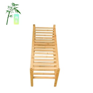Master Craftsman Bamboo <b>Shoe</b> <b>Rack</b> 3 Tier Foldable <b>Storage</b> Organizer For Entryway And Home Use - Product Image 4