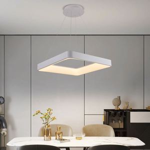 Haute Performance Moderne Style Nordique Lustre Salon Chambre En Aluminium 48w Led Anneau Suspendu Suspension - Product Image 5