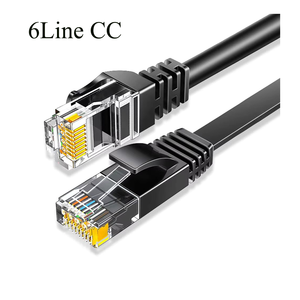 Nuevo Cable de Red Ethernet de 6 Hilos para Europa 2026, Cable Plano RJ45 para Router de Escritorio, Hogar y Oficina en Polonia y Eslovaquia - Product Image 1