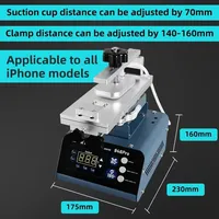Machine de séparation sous vide Kaisi 946Pro à double pompe, écran tactile LCD, pour la séparation et le retrait de lamination OCA sur écrans plats