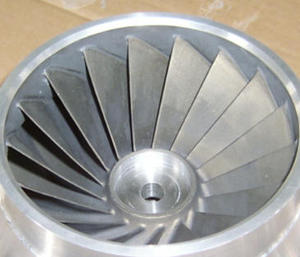 5-trục CNC gia công cánh quạt cho Máy bơm ly tâm 0.02mm khoan dung đúc dịch vụ - Product Image 3