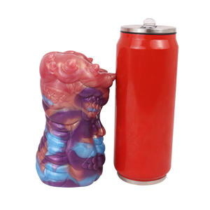 Guai Shou Ba Long Dildo Airplane Cup, Ejercitador de Pene Masculino, Material de Silicona, Tamaño de Bolsillo, Mejor Vendedor - Product Image 3