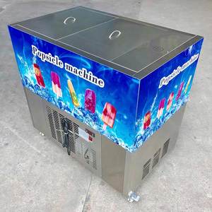 เครื่องทำไอศกรีมแท่งแบบกึ่งอัตโนมัติ รุ่น De Fabrication Stick Engrave 2 18 Mold Milk Fruit / เครื่องทำไอติมแท่ง - Product Image 2