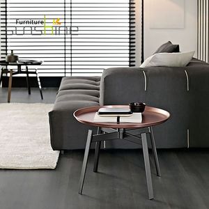 <span class=keywords><strong>Tavolino</strong></span> da Caffè Convertibile Moderno Sunshine <span class=keywords><strong>con</strong></span> Gambe in Legno di Frassino e Piano in MDF per Camera da Letto, Soggiorno o Hotel - Product Image 6