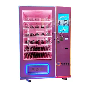 Hot Sale Pink Customized Self Service Eye Lashes Vending Machine Beauty Product Vending Machine Wigs Vending Machine