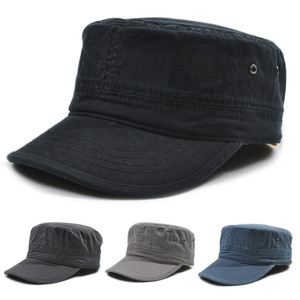 2023 mới được thiết kế nóng bán bông vải biểu tượng tùy chỉnh Flat <span class=keywords><strong>Top</strong></span> <span class=keywords><strong>hat</strong></span> - Product Image 3