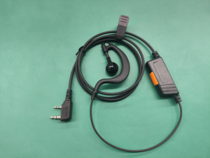 Auricular Intercomunicador con Reducción de Ruido, Auricular Universal con Gancho para la Oreja, Auricular Pequeño para Teléfono, Modelo K - Product Image 3