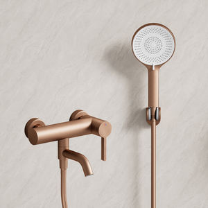 Grifos DQOK para Bañera, Mezcladoras de Baño en Oro Rosa con Ducha de Mano - Product Image 1