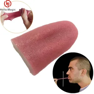 1 Pezzo Divertente Lingua Finta Realistica in Gomma, Giocattolo Antistress, Regalo Scherzo Vulgare per Halloween - Product Image 2