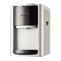 Distributeur d'eau de bureau, refroidisseur d'eau à compresseur pour la maison et le bureau, avec eau chaude, verrouillage de sécurité pour enfants
