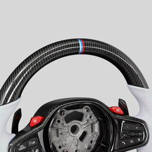 Volant en fibre de carbone personnalisé, adapté aux modèles <span class=keywords><strong>BMW</strong></span> G20/G28/G30/G32/G38/G11/G12/G05/G01/G02 - Product Image 3