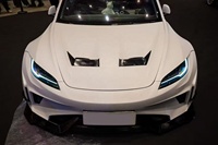 Kit Carrosserie Style Yk Rbot pour Tesla Model 3 2023+ – Spoiler, Capot, Pare-chocs Avant et Arrière, Jupes Latérales – Nouvelle Amélioration, Vente Flash, Qualité Supérieure